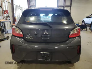 2024 Mitsubishi Mirage ES with VIN ML32AUHJ5RH015590, listed as a Copart auction lot 53115655 with 2,969 mi miles and Salvage title. Bid and sale history available at DreamBid. Image 6.