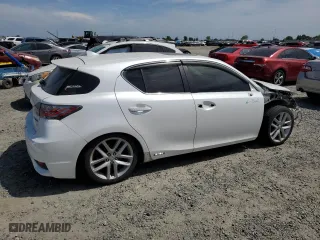 2015 Lexus CT 200h Hybrid with VIN JTHKD5BH4F2209900, listed as a Copart auction lot 52975125 with 179,933 mi miles and Salvage Title. Bid and sale history available at carsss.com. Image 3.