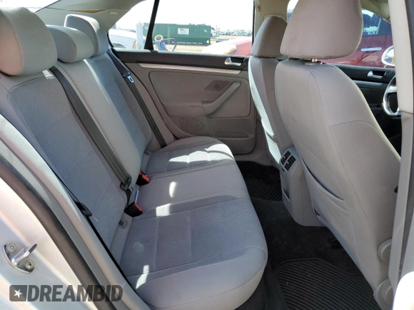2008 Volkswagen Jetta Sedan S with VIN 3VWJZ71K38M016766, listed as a Copart auction lot 48253165 with 143,980 mi miles and Salvage Title. Bid and sale history available at carsss.com. Image 10.
