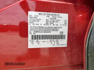 2020 Ford Edge SEL z VIN 2FMPK3J91LBA54476, wystawiony jako Copart lot #58242845 z przebiegiem 120 718 mil mil oraz Szkoda całkowita • Salvage title. Historia ofert i sprzedaży dostępna na DreamBid. Obrazek 13.