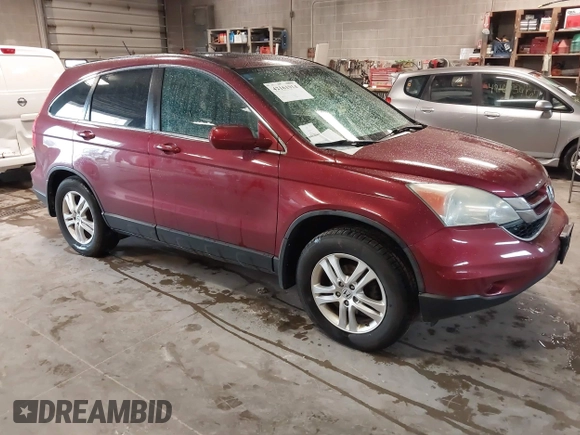2011 Honda CR-V EX-L z VIN 5J6RE4H70BL077495, wystawiony jako IAAI lot #42161914 z przebiegiem 106 332 mil mil oraz . Historia ofert i sprzedaży dostępna na DreamBid. Obrazek 1.