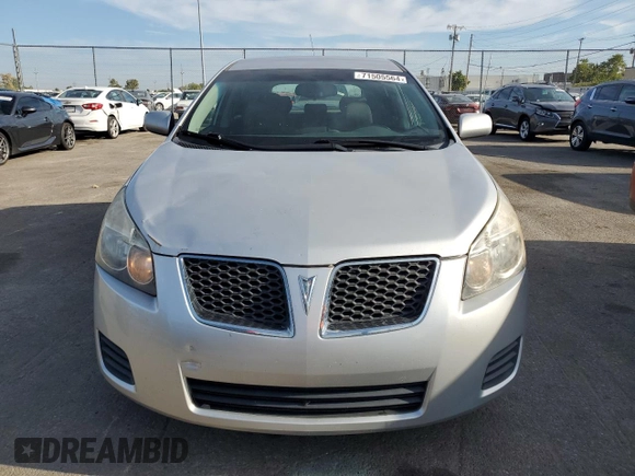 2009 Pontiac Vibe w/1SA with VIN 5Y2SP67809Z451666, listed as a Copart auction lot 71505564 with 165,306 mi miles and Salvage Title. Bid and sale history available at carsss.com. Image 5.