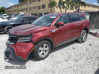 2022 Kia Sorento LX z VIN 5XYRG4LC6NG076713, wystawiony jako Copart lot #55057235 z przebiegiem 58 222 mil mil oraz Nie do naprawy • Non repairable. Historia ofert i sprzedaży dostępna na DreamBid. Obrazek 1.