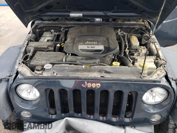2017 Jeep Wrangler Sport with VIN 1C4AJWAGXHL540496, listed as a Copart auction lot 50692705 with 115,042 mi miles and Salvage Title. Bid and sale history available at DreamBid. Image 11.