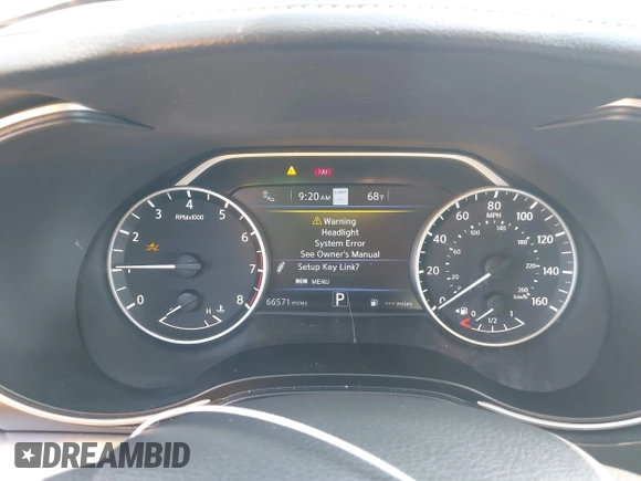 2020 Nissan Maxima SV с VIN 1N4AA6CV9LC360453, выставлен на аукционе IAAI как лот 42421644 с пробегом 66 571 миль миль и . История ставок и продаж доступна на DreamBid. Изображение 7.
