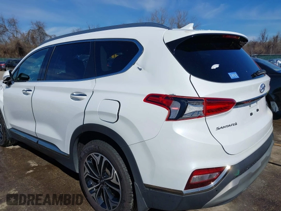 2020 Hyundai Santa Fe Limited with VIN 5NMS5CAA0LH150391, listed as a IAAI auction lot 41651076 with 66,713 mi miles. Bid and sale history available at carsss.com. Image 18.