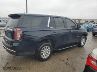 2021 Chevrolet Tahoe LS with VIN 1GNSCMKD6MR334050, listed as a Copart auction lot 45303224 with 31,690 mi miles. Bid and sale history available at carsss.com. Image 3.