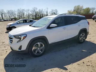 2020 GMC Terrain SLT z VIN 3GKALPEV8LL149311, wystawiony jako Copart lot #52688195 z przebiegiem 80 358 mil mil oraz Szkoda całkowita • Salvage title. Historia ofert i sprzedaży dostępna na DreamBid. Obrazek 1.