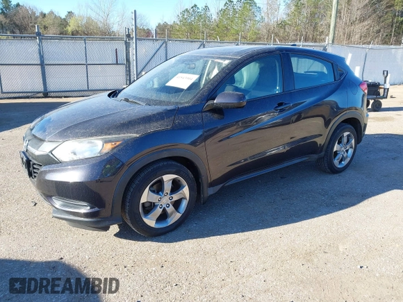 2018 Honda HR-V LX with VIN 3CZRU6H37JG726863, listed as a IAAI auction lot 41843904 with 152,551 mi miles. Bid and sale history available at carsss.com. Image 17.