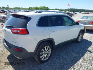 2015 Jeep Cherokee Limited with VIN 1C4PJLDS0FW505714, listed as a IAAI auction lot 42051526 with 82,804 mi miles and . Bid and sale history available at DreamBid. Image 4.