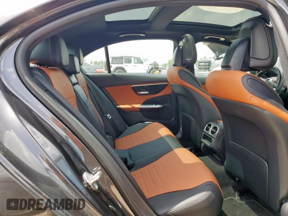 2023 Mercedes-Benz C 300 with VIN W1KAF4HB0PR127231, listed as a Copart auction lot 62593405 with 33,621 mi miles and Salvage title. Bid and sale history available at DreamBid. Image 10.