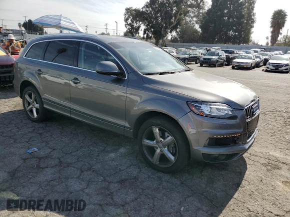2015 Audi Q7 3.0T S line Prestige with VIN WA1DGAFEXFD026445, listed as a Copart auction lot 88716035 with 40,492 mi miles and Salvage Title. Bid and sale history available at carsss.com. Image 4.