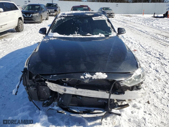 2014 BMW 3 Series 335i xDrive with VIN WBA3B9G59ENR91753, listed as a Copart auction lot 46066775 with 63,992 mi miles and Salvage Title. Bid and sale history available at carsss.com. Image 5.