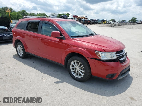 2017 Dodge Journey SXT z VIN 3C4PDCBB9HT697041, wystawiony jako Copart lot #56941895 z przebiegiem 137 474 mil mil oraz Szkoda całkowita • Salvage title. Historia ofert i sprzedaży dostępna na DreamBid. Obrazek 4.