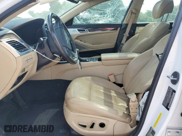 2018 Genesis G80 3.8L with VIN KMHGN4JEXJU245900, listed as a Copart auction lot 60552515 with 107,502 mi miles and Salvage title. Bid and sale history available at DreamBid. Image 7.