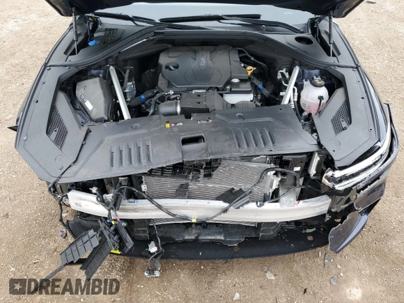 2025 Genesis GV70 2.5T with VIN 5NMMADTB2SH018019, listed as a Copart auction lot 55451745 with 8,645 mi miles and Salvage title. Bid and sale history available at DreamBid. Image 11.