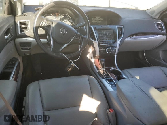 2015 Acura TLX with VIN 19UUB1F35FA018582, listed as a Copart auction lot 48306685 with 147,807 mi miles and Salvage Title. Bid and sale history available at carsss.com. Image 8.