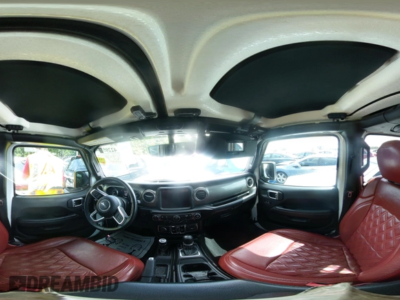 2019 Jeep Wrangler Unlimited Sahara with VIN 1C4HJXEN2KW558851, listed as a IAAI auction lot 42205584 with 175,701 mi miles and . Bid and sale history available at DreamBid. Image 18.
