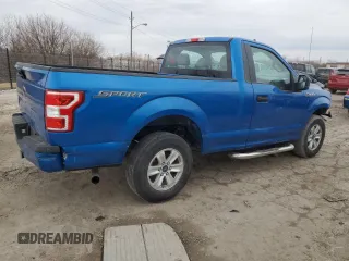 2020 Ford F-150 XL with VIN 1FTMF1C53LFC31568, listed as a Copart auction lot 47299455 with Not Provided miles and Salvage Title. Bid and sale history available at carsss.com. Image 3.