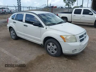 2008 Dodge Caliber SE with VIN 1B3HB28B88D645452, listed as a IAAI auction lot 41965949 with 212,896 mi miles. Bid and sale history available at carsss.com. Image 1.