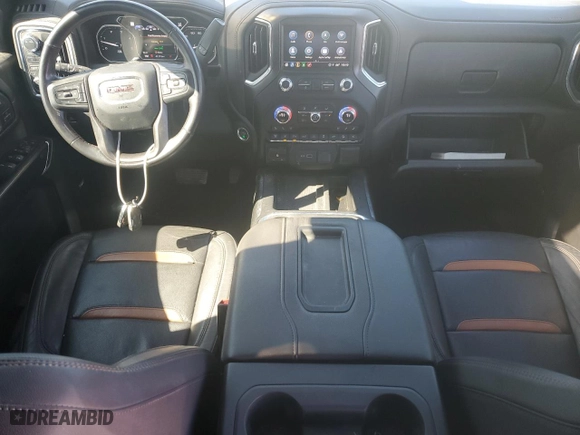 2021 GMC Sierra 2500HD AT4 with VIN 1GT49PEY6MF295624, listed as a Copart auction lot 46704185 with 42,292 mi miles and Clean Title. Bid and sale history available at carsss.com. Image 8.