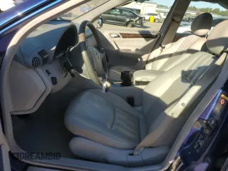 2005 Mercedes-Benz C 240 with VIN WDBRF61J55F577772, listed as a Copart auction lot 87605215 with 148,307 mi miles and Salvage Title. Bid and sale history available at DreamBid. Image 7.