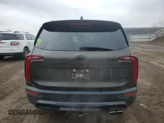 2021 Kia Telluride SX with VIN 5XYP5DHC7MG185623, listed as a Copart auction lot 49771345 with 101,167 mi miles and Clean Title. Bid and sale history available at carsss.com. Image 6.
