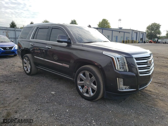 2017 Cadillac Escalade Platinum with VIN 1GYS4DKJ7HR139330, listed as a Copart auction lot 68416494 with 144,175 mi miles and Salvage Title. Bid and sale history available at carsss.com. Image 4.