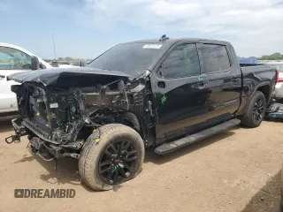 2024 GMC Sierra 1500 Elevation with VIN 1GTUUCEDXRZ323886, listed as a Copart auction lot 59925125 with 20,443 mi miles and Salvage title. Bid and sale history available at DreamBid. Image 1.