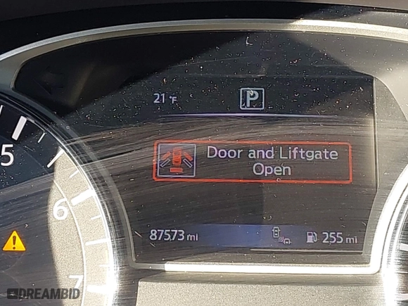 2017 Nissan Pathfinder SV with VIN 5N1DR2MN5HC629476, listed as a IAAI auction lot 41325826 with 87,573 mi miles. Bid and sale history available at carsss.com. Image 15.