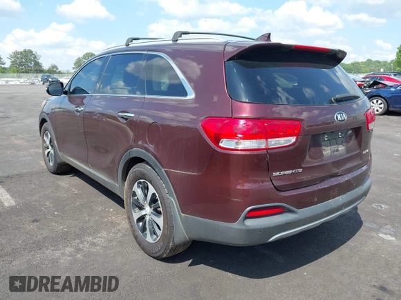 2017 Kia Sorento EX with VIN 5XYPH4A53HG287333, listed as a IAAI auction lot 42230196 with 253,625 mi miles and . Bid and sale history available at carsss.com. Image 3.