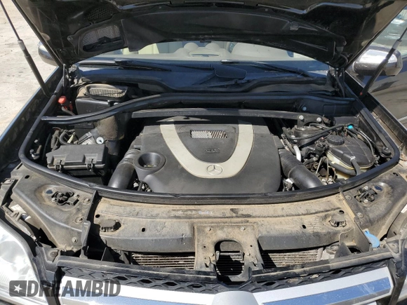 2009 Mercedes-Benz GL-Class 4.6L with VIN 4JGBF71E29A469166, listed as a Copart auction lot 71948464 with 109,291 mi miles and Salvage Title. Bid and sale history available at carsss.com. Image 12.