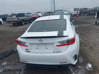 2017 Lexus RC with VIN JTHHA5BC8H5006145, listed as a IAAI auction lot 41544366 with 74,521 mi miles. Bid and sale history available at carsss.com. Image 16.
