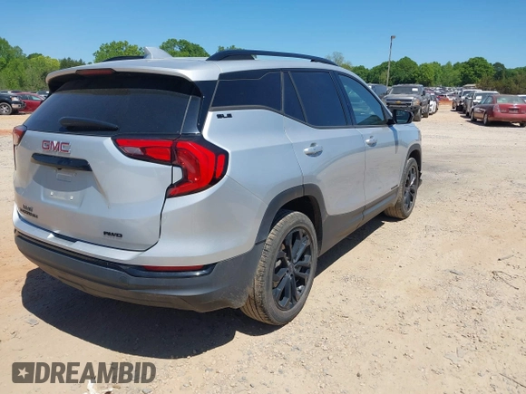 2021 GMC Terrain SLE with VIN 3GKALTEV3ML319035, listed as a IAAI auction lot 42052184 with 95,400 mi miles and . Bid and sale history available at DreamBid. Image 4.