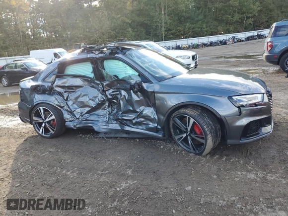2019 Audi RS 3 с VIN WUABWGFFXKA900268, выставлен на аукционе Copart как лот 75316324 с пробегом 22 137 миль миль и Списание • Salvage title. История ставок и продаж доступна на DreamBid. Изображение 4.