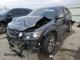 2016 Dodge Journey R/T with VIN 3C4PDDEG4GT244750, listed as a Copart auction lot 82908704 with 129,416 mi miles and Salvage Title. Bid and sale history available at DreamBid. Image 1.