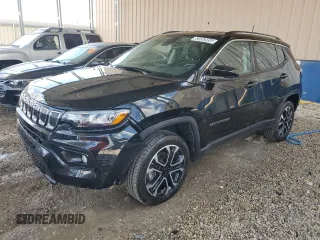 2022 Jeep Compass Limited с VIN 3C4NJDCBXNT165300, выставлен на аукционе Copart как лот 63593955 с пробегом 52 217 миль миль и Чистый • Clean title. История ставок и продаж доступна на DreamBid. Изображение 1.