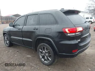 2021 Jeep Grand Cherokee 80th Anniversary with VIN 1C4RJFBG2MC614814, listed as a IAAI auction lot 41486793 with 88,089 mi miles and . Bid and sale history available at DreamBid. Image 3.