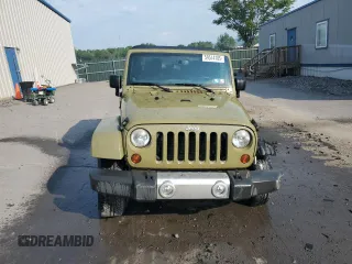 2013 Jeep Wrangler Sahara с VIN 1C4AJWBG0DL593166, выставлен на аукционе Copart как лот 59514185 с пробегом 98 368 миль миль и Списание • Salvage title. История ставок и продаж доступна на DreamBid. Изображение 5.