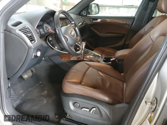 2015 Audi Q5 Premium Plus with VIN WA1LFAFP2FA006482, listed as a Copart auction lot 58830545 with 141,937 mi miles and Salvage title. Bid and sale history available at DreamBid. Image 7.