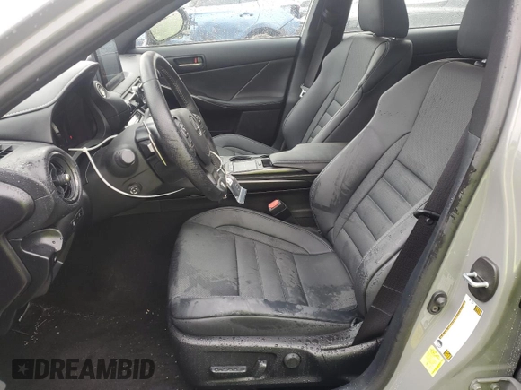 2024 Lexus IS 350 F Sport with VIN JTHGZ1E20R5037472, listed as a Copart auction lot 43313995 with 4,094 mi miles and Salvage title. Bid and sale history available at DreamBid. Image 7.