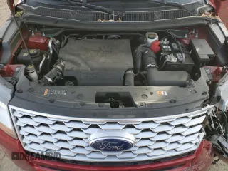 2018 Ford Explorer Platinum with VIN 1FM5K8HT0JGB63491, listed as a Copart auction lot 80154764 with 69,460 mi miles and Salvage Title. Bid and sale history available at carsss.com. Image 13.