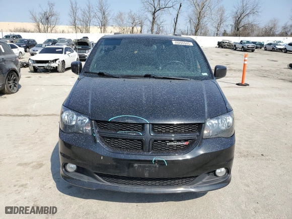 2018 Dodge Grand Caravan GT with VIN 2C4RDGEG9JR331595, listed as a Copart auction lot 49205945 with 156,218 mi miles and Salvage Title. Bid and sale history available at carsss.com. Image 5.