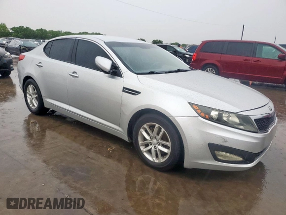 2013 Kia Optima LX with VIN KNAGM4A77D5373371, listed as a Copart auction lot 54713025 with 81,020 mi miles and Clean Title. Bid and sale history available at carsss.com. Image 4.