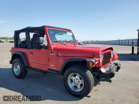 2003 Jeep Wrangler Sport z VIN 1J4FA49S33P302780, wystawiony jako Copart lot #60354805 z przebiegiem 201 679 mil mil oraz Szkoda całkowita • Salvage title. Historia ofert i sprzedaży dostępna na DreamBid. Obrazek 4.