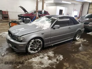 2005 BMW 3 Series 330Ci with VIN WBABW53465PL51199, listed as a Copart auction lot 43700505 with 124,507 mi miles and Salvage Title. Bid and sale history available at carsss.com. Image 1.