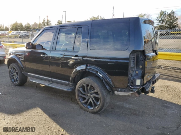 2016 Land Rover LR4 HSE with VIN SALAG2V63GA817100, listed as a Copart auction lot 48360035 with NaN miles and Salvage Title. Bid and sale history available at carsss.com. Image 2.