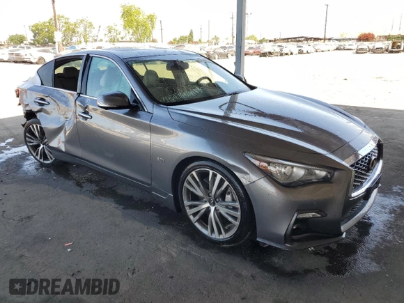 2020 Infiniti Q50 Luxe z VIN JN1EV7AP9LM203562, wystawiony jako Copart lot #57536415 z przebiegiem 48 790 mil mil oraz Szkoda całkowita • Salvage title. Historia ofert i sprzedaży dostępna na DreamBid. Obrazek 4.