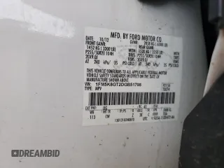 2013 Ford Explorer Sport с VIN 1FM5K8GT2DGB51798, выставлен на аукционе Copart как лот 63660865 с пробегом 145 579 миль миль и На запчасти • Non repairable. История ставок и продаж доступна на DreamBid. Изображение 13.