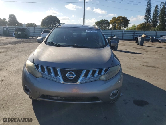 2009 Nissan Murano LE with VIN JN8AZ18W99W128535, listed as a Copart auction lot 42794145 with 0 mi miles and Clean Title. Bid and sale history available at carsss.com. Image 5.